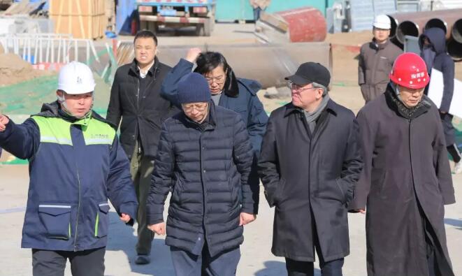 北京市副市長隋振江調研華清地熱集團所承擔建設的北京城市副中心地熱“兩能”項目