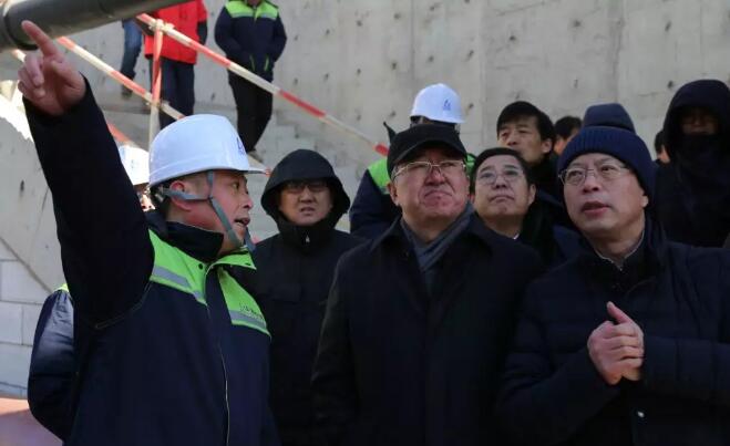 北京市副市長隋振江調研華清地熱集團所承擔建設的北京城市副中心地熱“兩能”項目