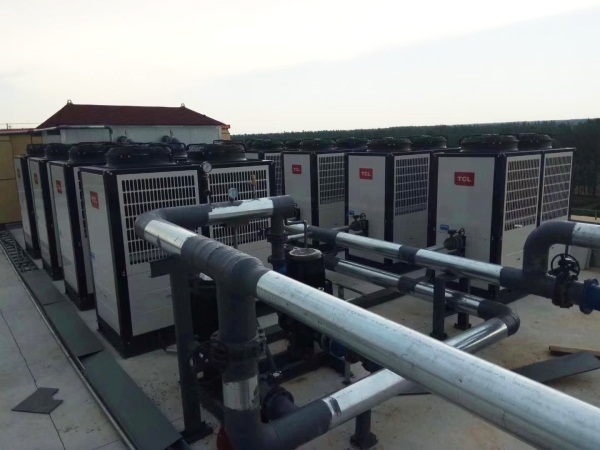 溫暖進校園|TCL低溫空氣源熱泵機組服務菏澤國花學校