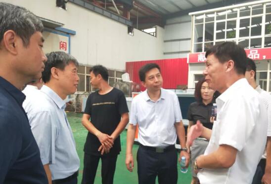 ?河北省政府參事領導、人民政府領導蒞臨華太圣陽涿州基地參觀指導